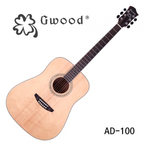 Gwood AD100/지우드 탑솔리드기타